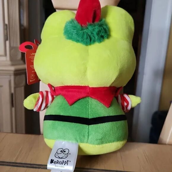 Hello kitty and friends Keroppi holiday plush - Picture 2 of 3